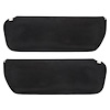 21-8303-99 Sun Visors  1973-1987 Chevy/GMC Truck/Blazer/Jimmy, Black Unisuede - image 1
