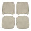 43-2114-05 Front Upholstery, OE Pattern  1968-1973 Volkswagen Bus, Off-White Basketweave Vinyl - image 1