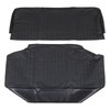 43-2122-01 Rear Upholstery, OE Pattern  1968-1973 Volkswagen Bus, Black Basketweave Vinyl - image 1