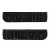 10-7300-958 Door Panel Map Pockets  Pattern,  1990-1993 Ford Mustang, Black Sierra Vinyl - image 1