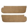 21-8302-506 Sun Visors  1967-1972 Chevy/GMC Truck Standard cab, Camel Distressed Vinyl - image 1