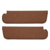 21-8302-510 Sun Visors  1967-1972 Chevy/GMC Truck Standard cab, Buck Distressed Vinyl - image 1