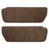21-8303-509 Sun Visors  1973-1987 Chevy/GMC Truck/Blazer/Jimmy, Distressed Brown Vinyl - image 1