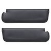 21-8302-2295 Sun Visors  1967-1972 Chevy C/K Truck/Blazer, Black Madrid Vinyl - image 1