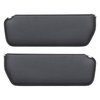 21-8303-2295 Sun Visors  1973-1991 Chevy C/K Truck/Blazer, Black Madrid Vinyl - image 1