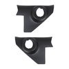 10-8360-2295 Molded Kick Panel w/6 in. Speaker Opening, Sport Pattern,  1955-1956 Chevy Bel Air 2-Door Hardtop, Black Madrid Vin - image 1