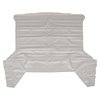 20-7055-6548 Headliner   1964.5-1968 Ford Mustang, Bright White Carbon Fiber Vinyl - image 1