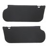 21-73206-770 Sun Visors W/Out Mirror  1985-1988 Ford Mustang, Black Tier Grain Vinyl - image 1