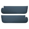 21-8302-3297 Sun Visors  1967-1972 Chevy/GMC Truck Standard cab, Med. Blue Metallic Madrid Vinyl - image 1