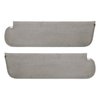 21-8302-7042 Sun Visors  1967-1972 Chevy/GMC Truck Standard cab, Med. Graphite Unisuede - image 1