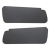 21-8304-6525 Sun Visors  1988-1998 Chevy/GMC Truck Standard cab, Charcoal Black Verona Vinyl - image 1