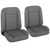 47-9250-6224-GS Pro-Classic Bucket Seats, Cruiser Collection  Universal, Medium Earth Grey Vinyl W/Grey Stitch - image 1