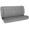 47-9260-6224-GS 60" Solid Back Bench Seat, Cruiser Collection  Universal, Medium Earth Grey Vinyl W/Grey Stitch - image 1