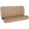 47-9260-6260-WS 60" Solid Back Bench Seat, Cruiser Collection  Universal, Baja Tan Salerno Vinyl W/White Stitch - image 1