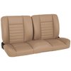 47-9252-6260-TS 55" Split Back Bench Seat, Cruiser Collection  Universal, Baja Tan Salerno Vinyl W/Tan Stitch - image 1