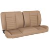 47-9253-6260-WS 60" Split Back Bench Seat, Cruiser Collection  Universal, Baja Tan Salerno Vinyl W/White Stitch - image 1