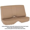 46-82802-6260-WS Rear Seat Upholstery,  1968-1969 Chevy Chevelle Hardtop, Baja Tan Salerno Vinyl W/White Stitch - image 1