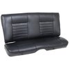 46-85800-2295-BKS Rear Seat Upholstery, Cruiser Collection  1986-1987 Chevy Monte Carlo Coupe, Black Madrid Vinyl W/Black Stitch - image 1