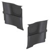 11-71620-2295-BKS Rear Molded Quarter Panels, Sport Pattern  1967-1968 Mercury Cougar Coupe, Black Madrid Vinyl W/Black Stitch - image 1