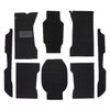 34-F71600-801 Molded Carpet Kit,  1967-1968 Mercury Cougar Coupe, Black Cut Pile Carpet - image 1