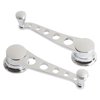 27-9520 Window Cranks Lakester Style, Chrome Finish - image 1