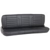 46-83360-6525-RS Rear Seat Upholstery, 1995-1998 Chevy/GMC Truck Extended Cab, Charcoal Black Verona Vinyl W/Red Stitch - image 1