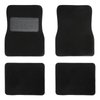 34-M81500-301 Floor Mat Set, 1982-1992 Chevy/Pontiac, Camaro/Firebird Coupe/T-Top Black Loop - image 1