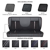 47-9978-6525-99-GS-SGG 60" Solid Back Bench Seat, Sport-VXR  Charcoal Verona Vinyl, Black Unisuede W/Gray Stitch/Gray Background - image 1