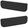 21-8305-2295 Sun Visors  1955-59 Chevy Truck, Black Madrid Vinyl 21-83500-2295 - image 1
