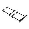 Bucket Seat Mounting Brackets for 1970-1974 Chevrolet Camaro Coupe/Convertible - image 1