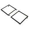 1968-1972 NOVA SEAT BRACKETS PAIR - image 1