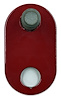 1005-SR Spohn 1005-SR Torque Arm Rotator Plate for Solid Rotator [Bright Red] - image 1