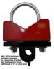 1031-1 1/2 in. Thick Spacer Plates for Rear Sway Bar Mounts [Gloss Black] - image 3