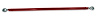 103R Adjustable Panhard Bar w/ Spherical Rod Ends, 1982-2002 GM F-Body [Bright Red] - image 1