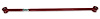 104R Adjustable Panhard Bar, Polyurethane Bushings, 1982-2002 GM F-Body [Bright Red] - image 1