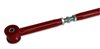 104R Adjustable Panhard Bar, Polyurethane Bushings, 1982-2002 GM F-Body [Bright Red] - image 2