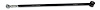 106-4130B Adjustable Panhard Bar, Rod End & Poly Bushing, 1982-2002 GM F-Body [Gloss Black] - image 1
