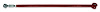 106R Adjustable Panhard Bar, Rod End & Poly Bushing, 1982-2002 GM F-Body [Bright Red] - image 1