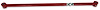 144R Adjustable Panhard Bar w/ Polyurethane Bushings, 1959-1964 Chevy B-Body [Red] - image 1
