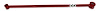 154-172R Adjustable Panhard Bar w/ Polyurethane Bushings, 1965-1970 Chevy B-Body [Red] - image 1