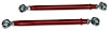 203R Adjustable Rear Lower Control Arms w/ Spherical Rod Ends, 1982-2002 GM F-Body [Red] - image 1