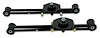 251B Rear Lower Control Arms w/ Polyurethane Bushings, 1965-1970 Chevy B-Body [Black] - image 1