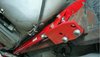 399R Adjustable Torque Arm, Transmission Mounted, 1982-2002 GM F-Body [Bright Red] - image 2