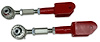 615R Adjustable Rear Upper Control Arms w/ Del-Sphere Joints, 1978-1988 GM A/G-Body [Red] - image 1
