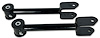 621B Rear Upper Control Arms w/ Polyurethane Bushings, 1964-1967 GM A-Body [Black] - image 1