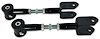 624B Adjustable Rear Upper Control Arms w/ Poly Bushings, 1964-1967 GM A-Body [Black] - image 1