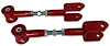 624R Adjustable Rear Upper Control Arms w/ Poly Bushings, 1964-1967 GM A-Body [Red] - image 1