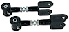 625B Adjustable Rear Upper Control Arms w/ Poly Bushings, 1968-1972 GM A-Body [Black] - image 1