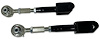 626-4130B Adjustable Rear Upper Control Arms w/ Del-Sphere Joints, 1964-1967 GM A-Body [Black]