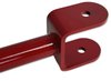 631R Rear Upper Control Arms w/ Polyurethane Bushings, 1971-1996 GM B-Body [Red] - image 2